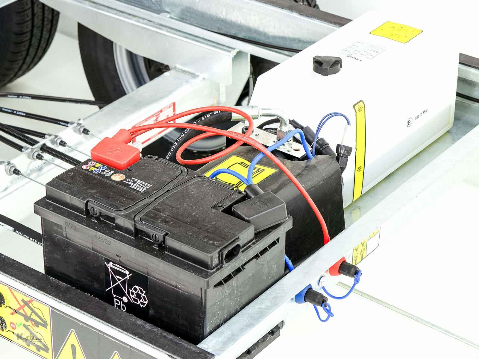 Anhänger typu Sonstige Heckkipper 155x305cm 2,0t|E-Pumpe (Ki12311666So), Neumaschine v Winsen (Luhe) (Obrázek 15)